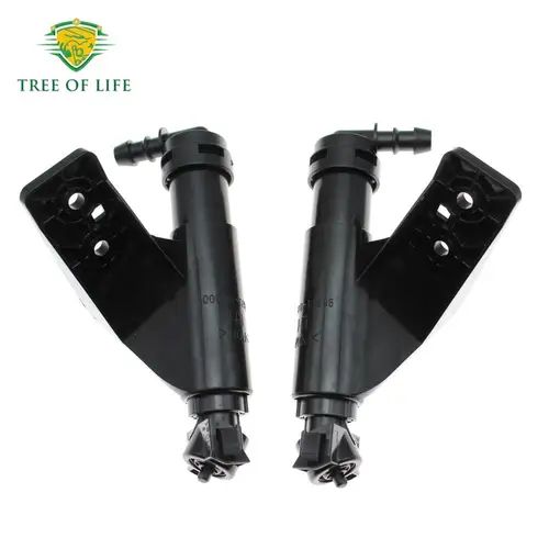 Imagen 2 del producto Para Hyundai Santa Fe 2013 2014 2015 2016 parachoques delantero faro lavadora boquilla de pulverización bomba de limpieza actuador tapa 98671B8000