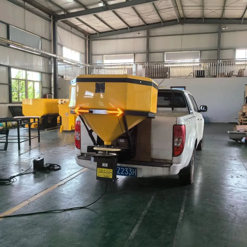 Electric Industrial Salt Throwing Machine Hanging Car Decoration Snow Melting Agent Spreader for Pickup Truck Engine