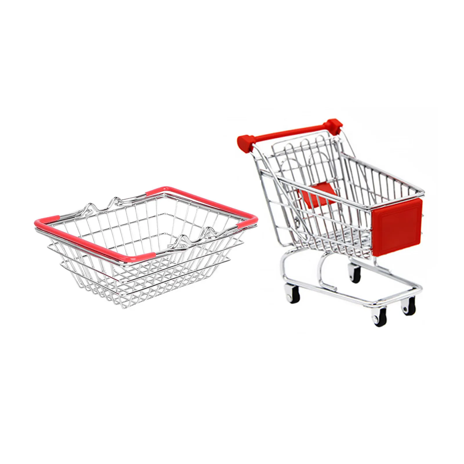 1set-kids-pretend-play-shopping-basket-and-cart-sturdy-stainless-steel-portable-for-educational-grocery-collection-preschool