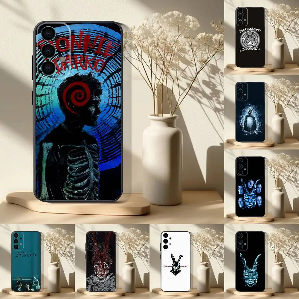 

D-Donnie Darko Phone Case For Samsung S 25,24,23,22,30,21,10,9,Ultra,Plus,Lite,FE,4,5G Black Soft Case