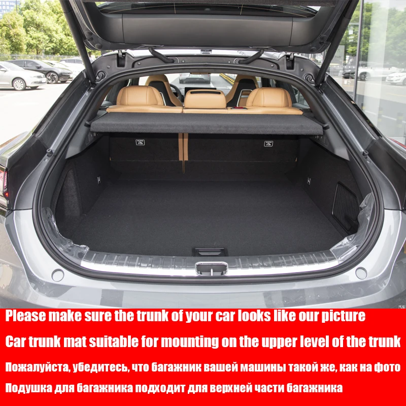 Waterproof Non-slip Floor Mat TPE Modified Car Carpet Carpets Trunk mat Special Foot Pad For ZEEKR 001 Accessories