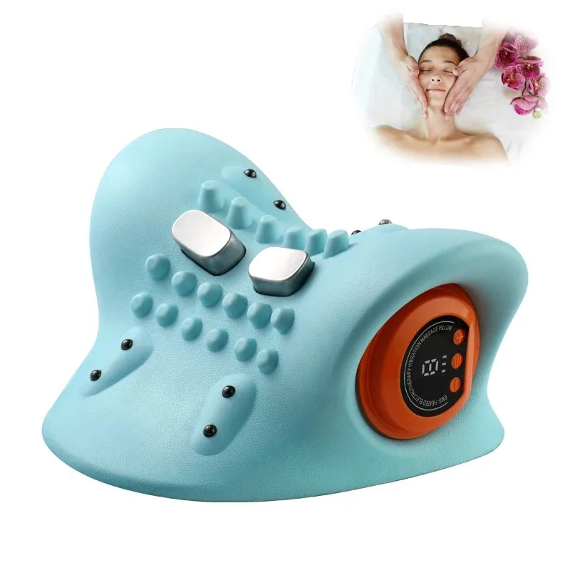 

Electric massage pain relief device for neck and shoulder relaxation