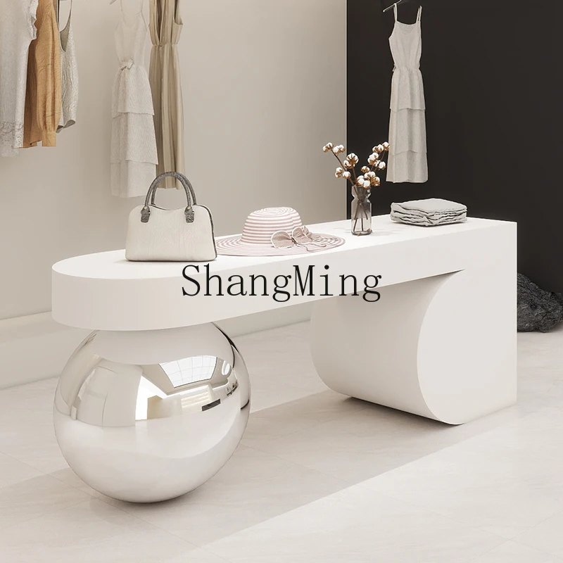 FG good-looking clothing store women's clothing display water table shoe bag display table jewelry store