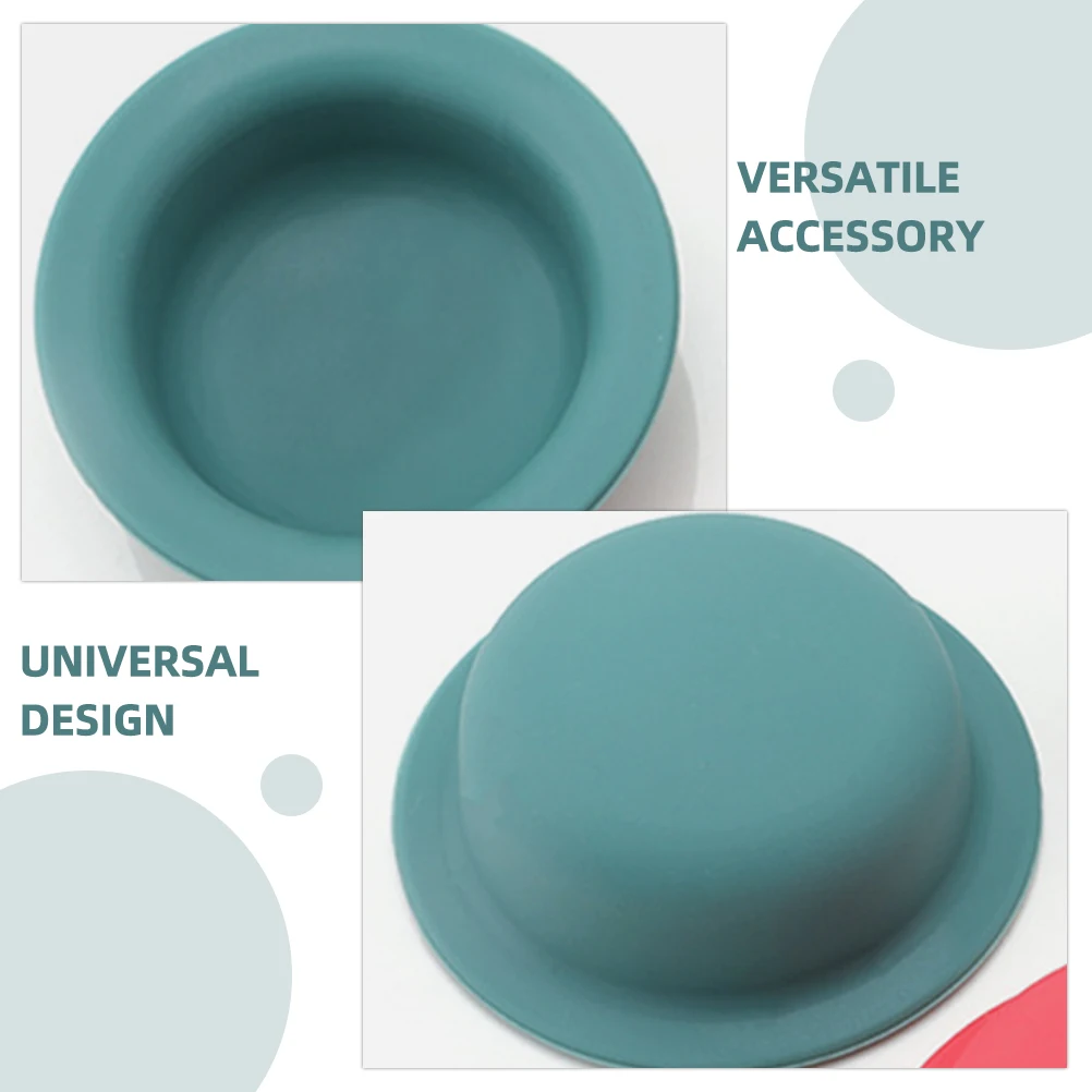 

2 Pcs Anti-scalding Lid Handle Cover Lids Knob Caps Pot Universal Protector Pan Knobs Silicone Top Hat Covers