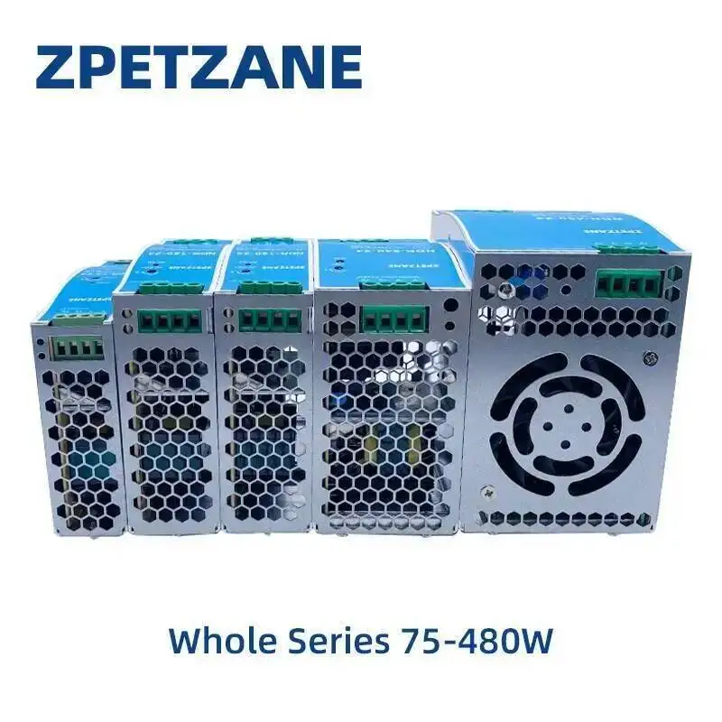 Fonte de alimentação para o equipamento bonde, ultra fino, montagem do trilho do RUÍDO, única saída, C.A., C.C., NDR-75, 120 W, 150W, 12 V, 24V