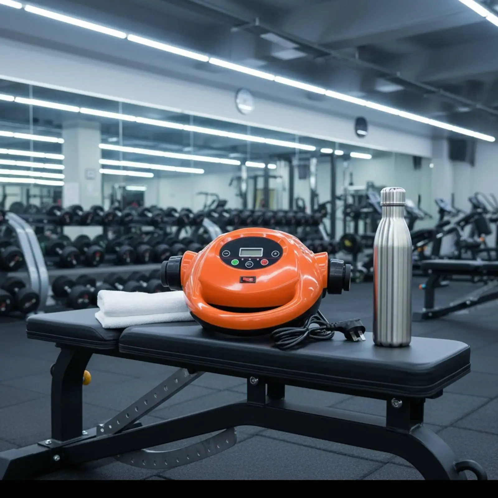 Wall Mounted Vibration Machine Promotes Electric Slimming Belt Aids Digestion Body Shaking Exercise Machine for Office