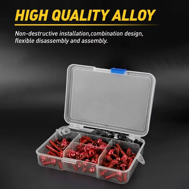 177pcs Fairing Bolts Motorcycle Screws Body Screws Nuts For Kawasaki Z750 Z900 Z1000 Z800 Versys 650 Er6n Ninja 400 300 Z1000sx