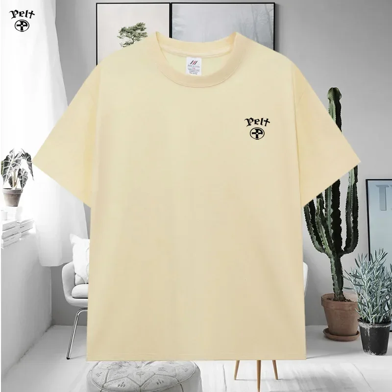 Pelt Golf Summer Men\'s and Women\'s Fashion Pure Cotton Short Sleeved T-shirt Fashion Outdoor Sports Quick Drying Golf Polo Shirt