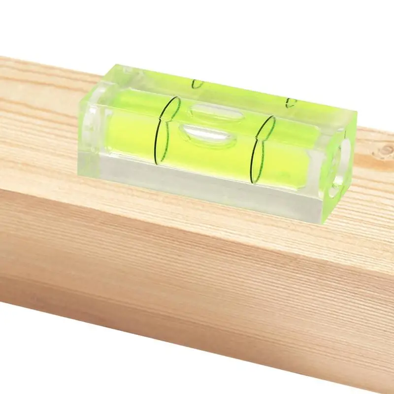 Pocket Spirit Level Portable Small Bubble Level Protractor Magnetic Horizontal Bubble Level Measuring Instruments Tools