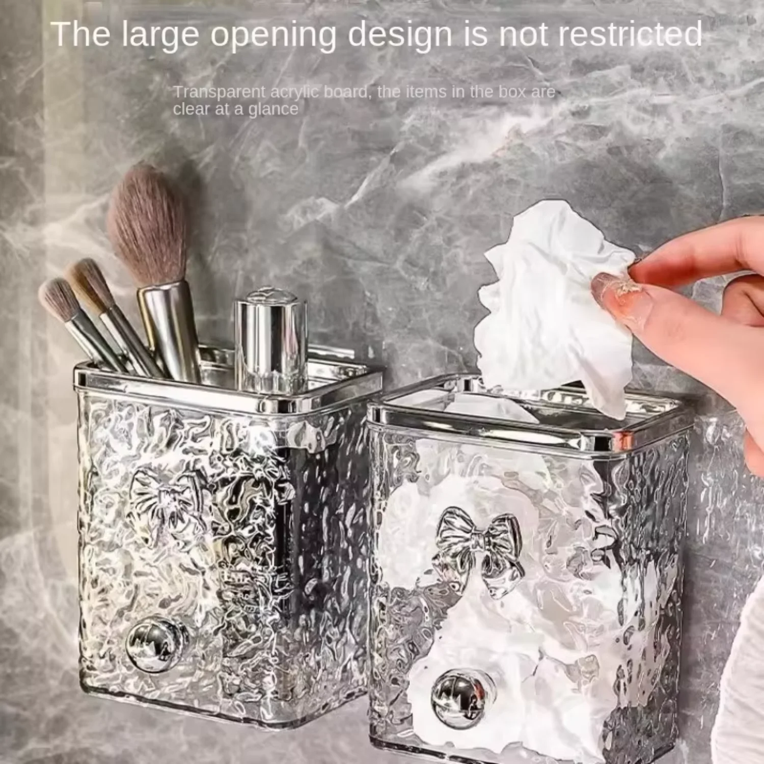 Трубка для хранения зубных щеток в ванной комнате, легкая роскошная полка для хранения, без перфорации, настенная полка для хранения бритв