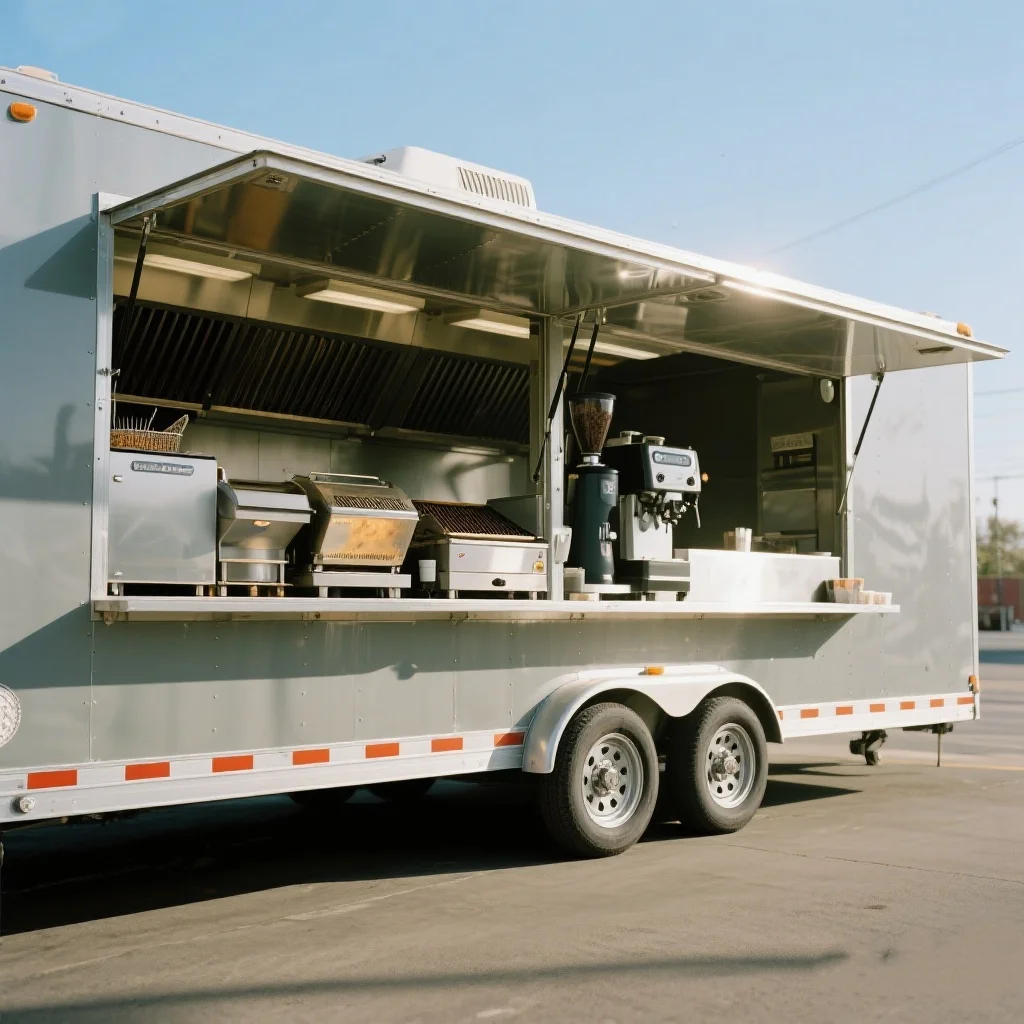 

2025 Mobile Food Truck Breakfast Food Truck with Fryer and Full Kitchen Purchase Street Food Truck Trailer USA Standard