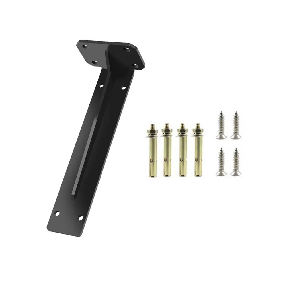 

Home Office Modern Kitchen Heavy Duty Shelf Support Iron Frame Bracket Easy Installation 150-500mm Bracket Length