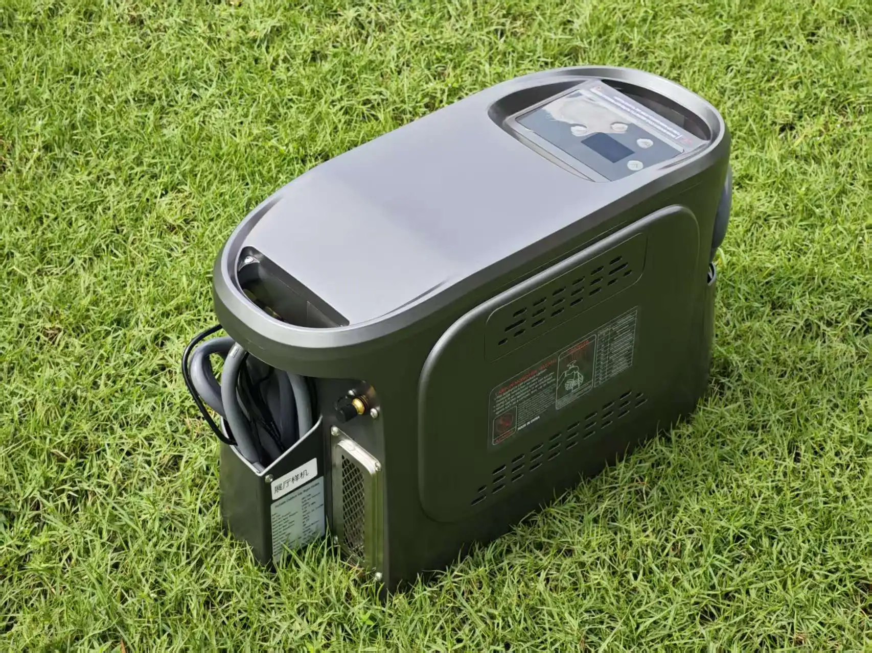 Calentador de agua a Gas portátil para exteriores con alimentación USB y intercambiador de calor de cobre, tiempo de ejecución de 3 horas para el hogar, Camping, ducha, viajes