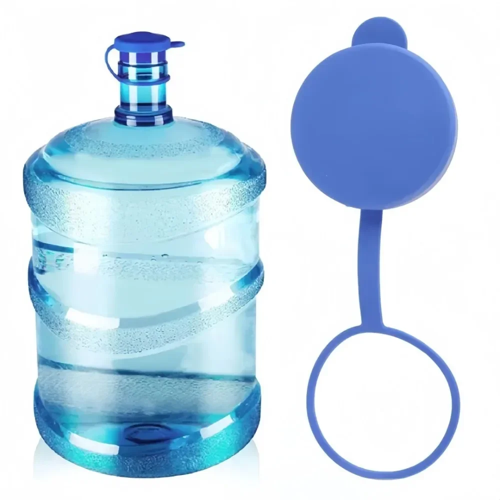 5/3pc Bucket Water Dust Cover Reusable Silicone Leak Proof Sealing Ring plug Cover for Universal Mineral Water Dispensers Lid