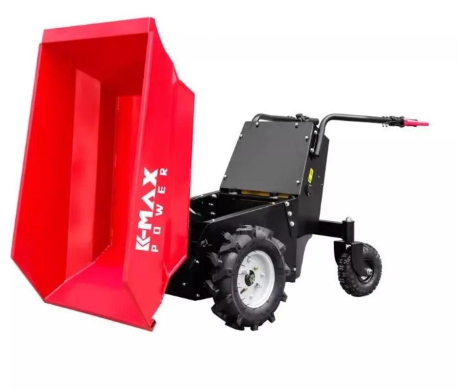 CE Certified OEM ODM 6.5HP 7HP 4.1KW 500kg Load Rubber Tracked Agricultural Mini Hand Truck Mini Dumper