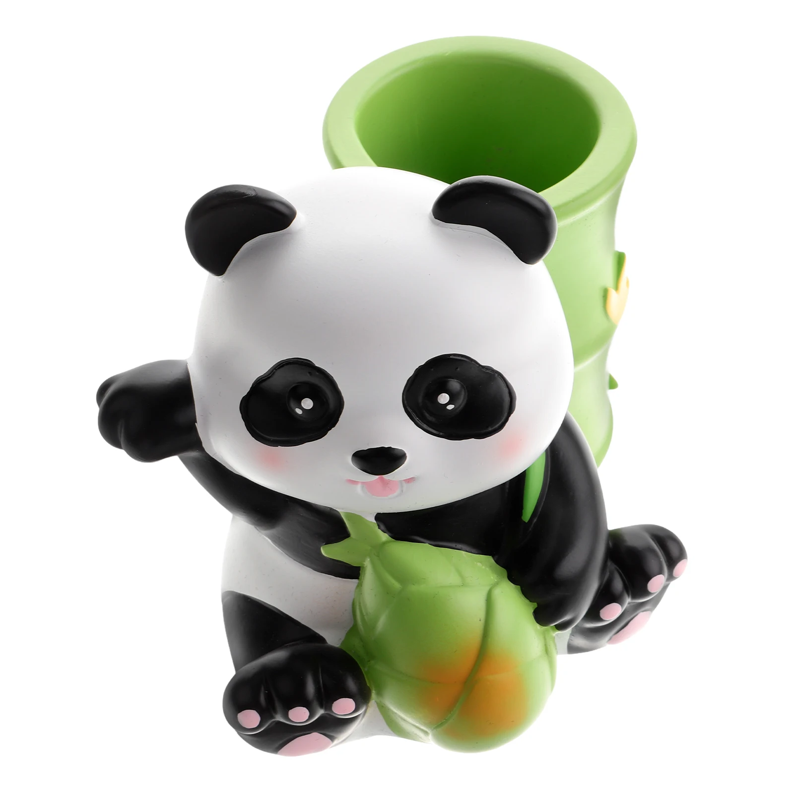 

Creative Panda Nail Drill Bits Holder Multifunctional Organizer For Nail Art Tools Makeup Brushes Storage Desktop Pen Case