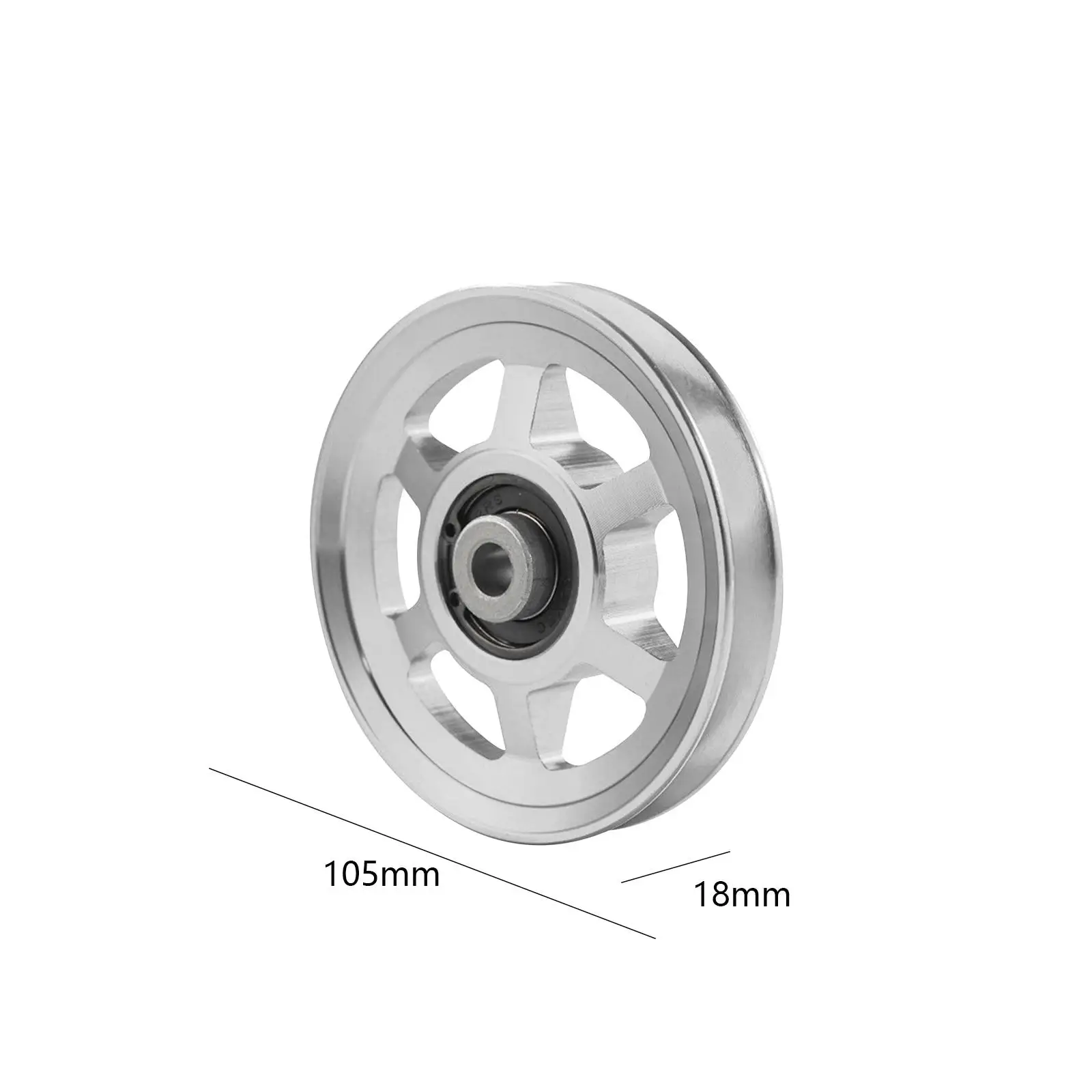 Universal Bearing Pulley Gym Machine Accessory Aluminum Pulley Cable Attachment for Multifunctional Fitness Equipment