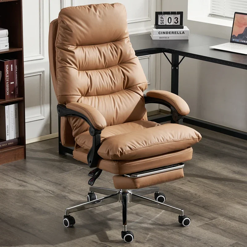 

Office Chair Footrest Chairs Living Room Desk Chaise Design Gamer Rotating Comfy Pc Gaming Cadeira Armchairs Bedroom Lazy Work