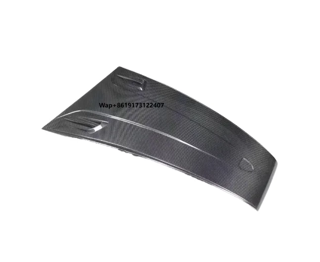 

High Quality Carbon Fiber Hood Bonnet for Macan/Turbo/GTS 2014-2023 Hand Layer Dry with New Screws Included Engine Hoods