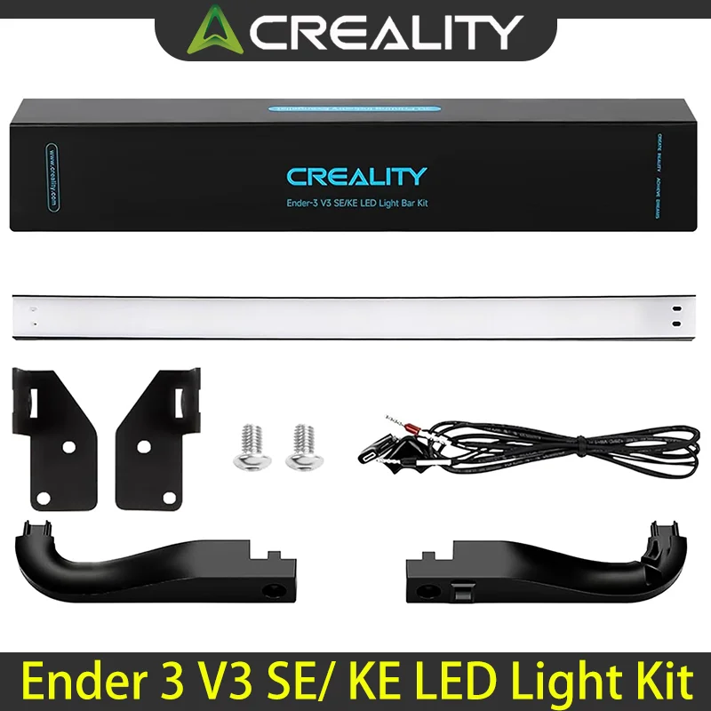 

Creality Official Ender 3 V3 SE/KE Комплект светодиодной панели для 3D-принтера Светодиодный светильник 24 В 5 Вт Без стробоскопа Мягкий свет для Ender-3 V3 SE / V3 KE