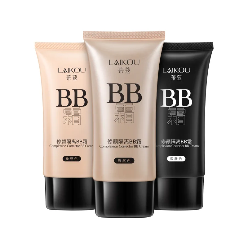 3 Colors BB Cream Long Lasting Liquid Foundation Waterproof Cover Acne Spot Natural Face Base Makeup Matte Concealer Cosmetic