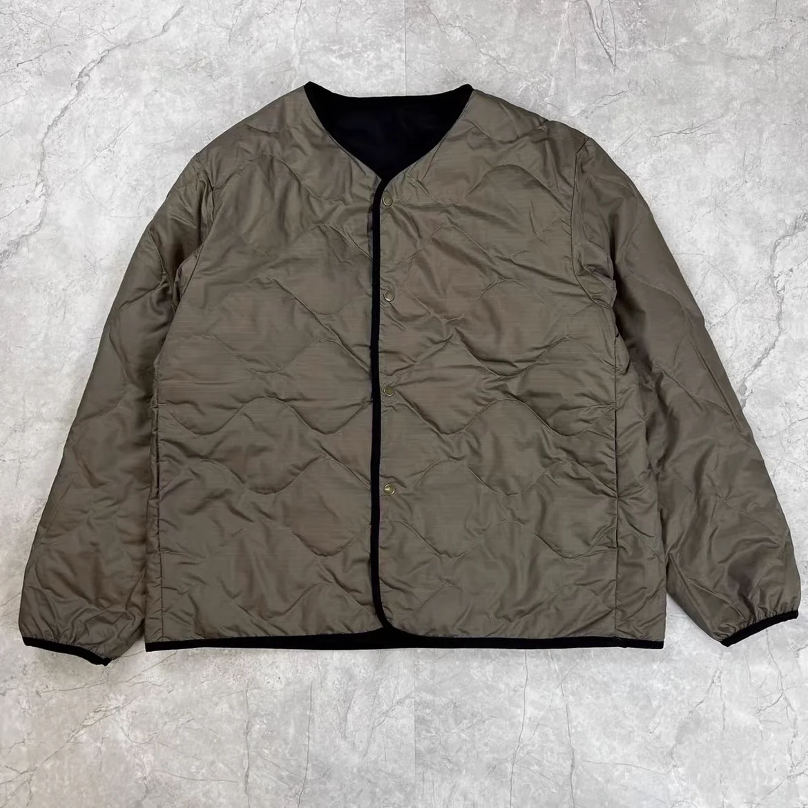 ناناميكا عكسها أسفل سترة اليابانية مزدوجة الوجهين الداخلية تانك سترة 21AW للرجال والنساء جديد