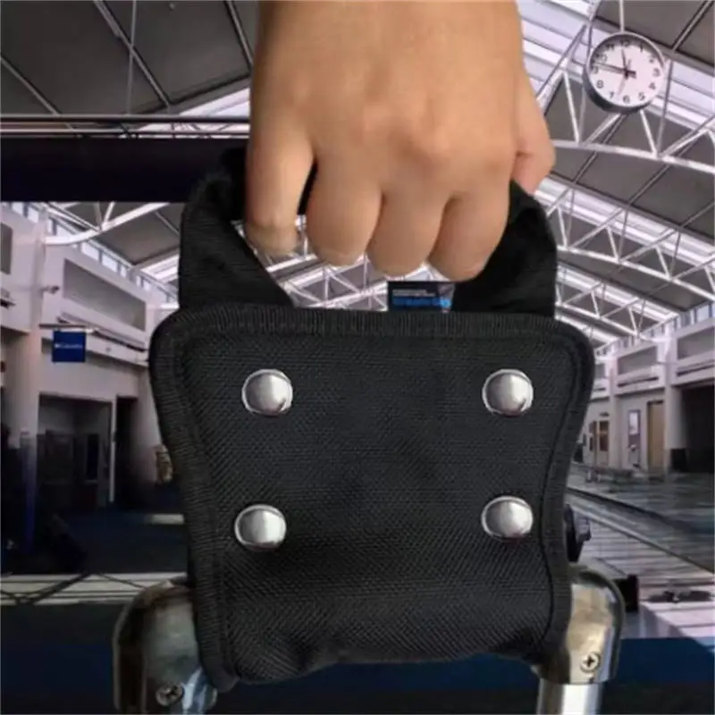 Maniglia per bagaglio in nylon Avvolgente Copri maniglia per valigia Protezione per tracolla da viaggio Compatibile con comoda impugnatura