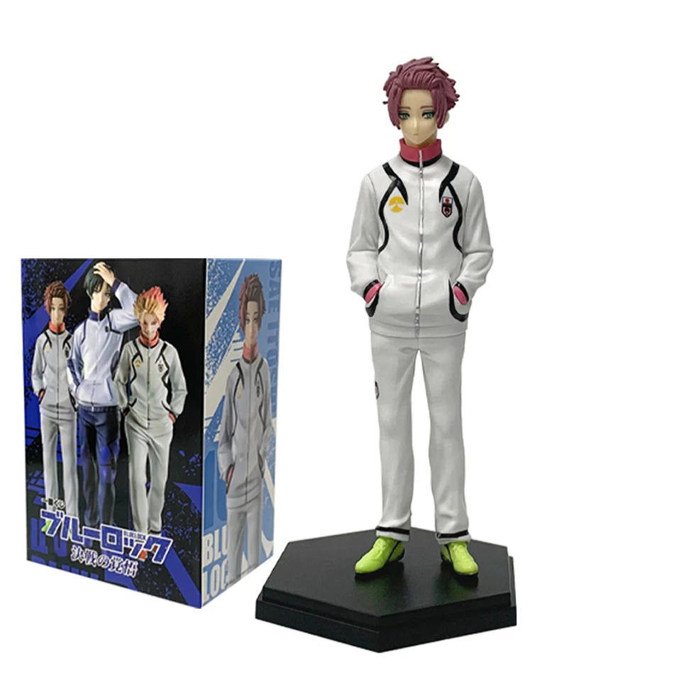 Anime 19cm BLUE LOCK: Episode Nagi Rin Itoshi Sae Shidou Ryuusei PVC Actionfiguren Anime Cartoon Modell Spielzeug Geschenk – Detail 7