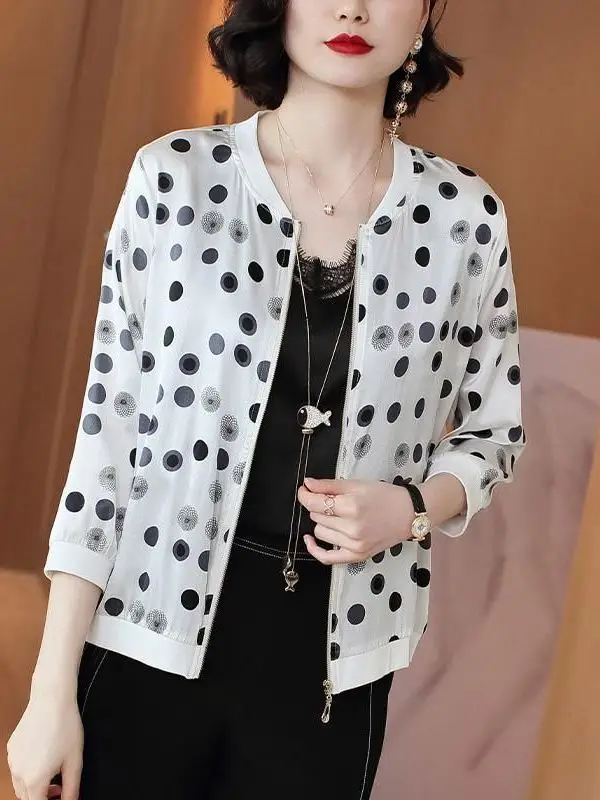Women's Loose Chiffon Sun Protection Clothing Summer 2025 New Style UV Protection Popular Ladies Outerwear Short Coat