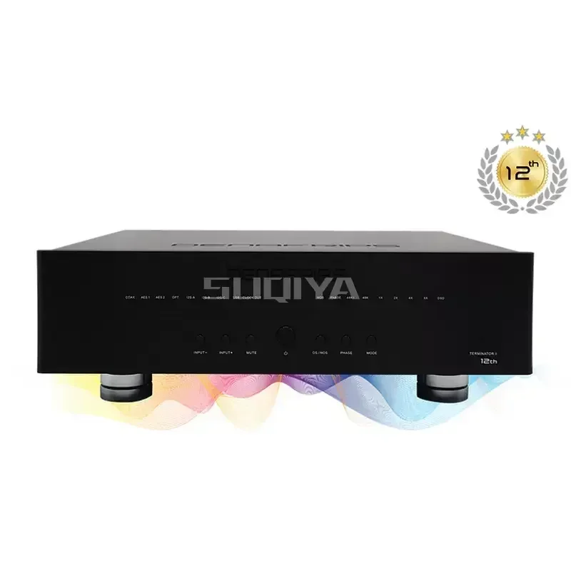 SUQIYA-TERMINATORII12th-1 Digital Audio High-end Decoder R2R+DSD Architecture Ultra-low Noise Linear Power Supply Clock Output