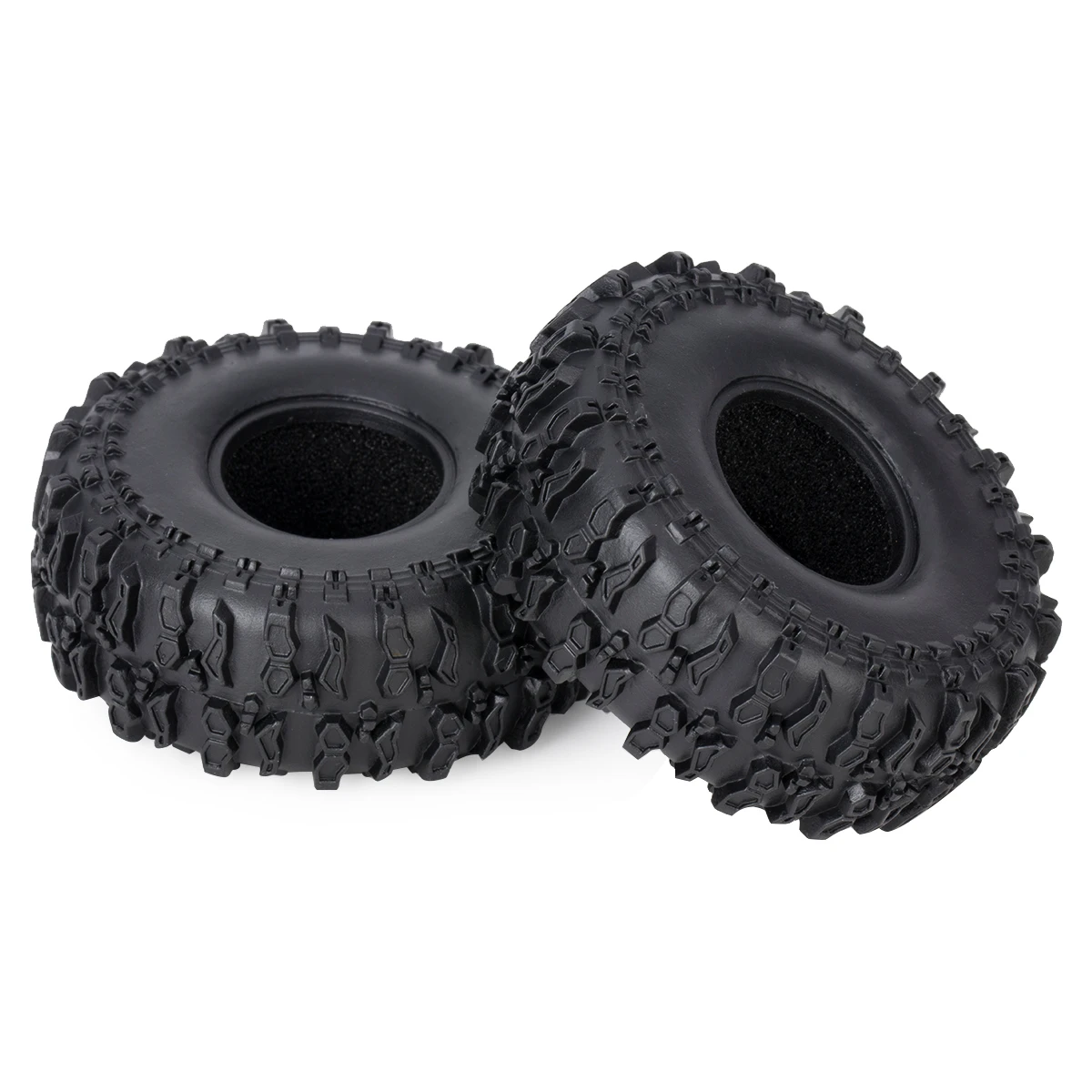 4 szt. 62*22mm 1.0 cal Miękkie Gumowe Opony do Samochodów RC Crawler 1/18 1/24 SCX24 TRX4M Części Zamienne