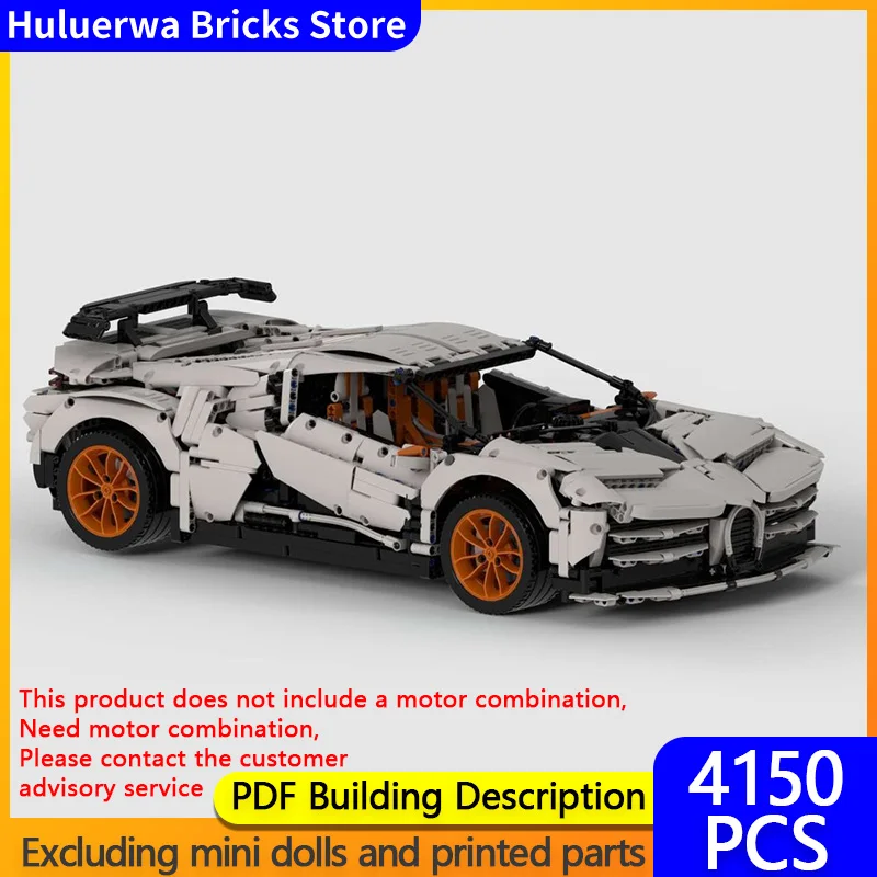 

Модель скоростного гоночного автомобиля MOC, строительные кирпичи EB 110, Centodieci Hypercar, модульная технология, подарки, праздник, сборка, детские игрушки