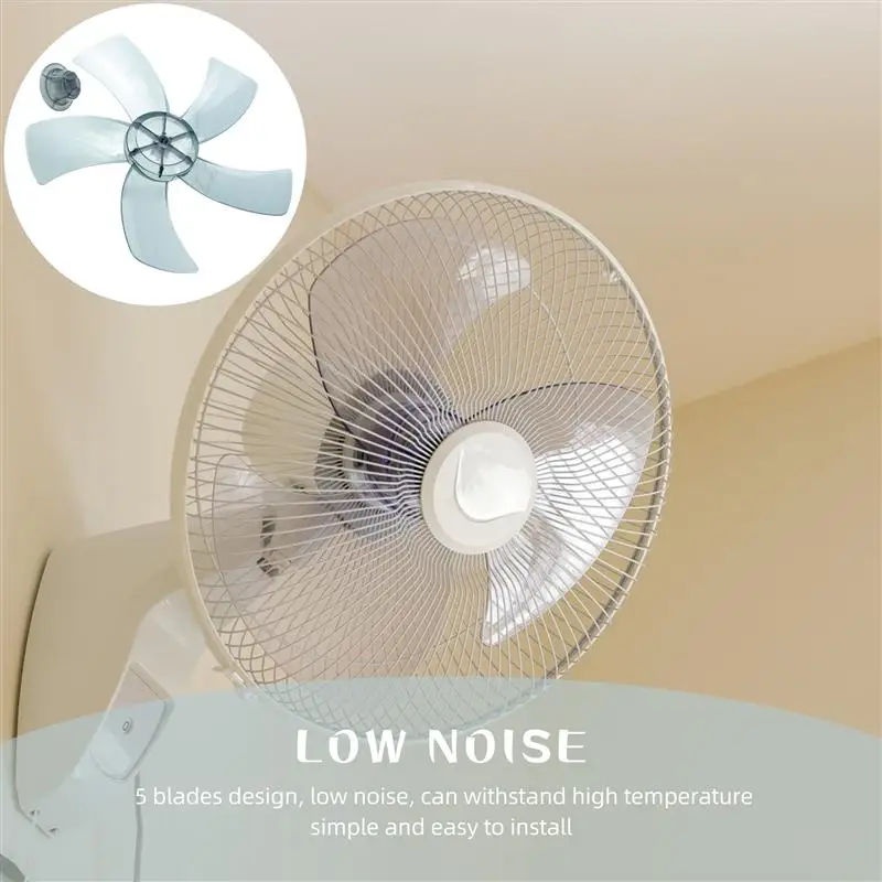 1 Set Household Plastic Fan Blades Standing Pedestal Fan Blades Fan Blades