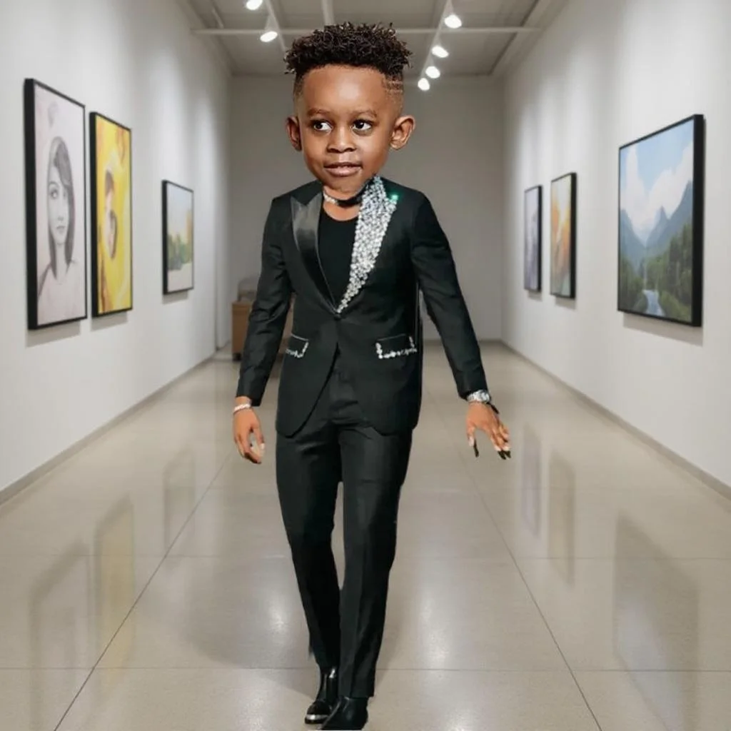 

Beaded Crystal Boys Suits Formal 2 Pieces Kids 2-16 Years Old Wedding Tuxedos Party Outfit Blazer for Child Jacket with Pants