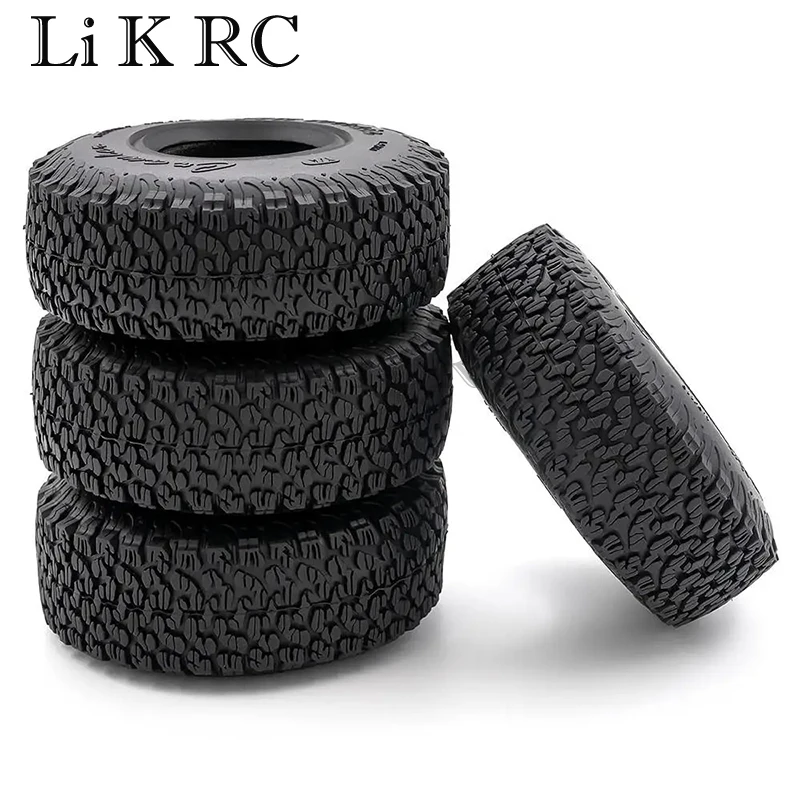 

4pcs 1.9 Inch Rubber Tyre 110*45mm For 1/10 Rc Crawler Car Trax Trx4 Axial Scx10 Wraith Rc4wd Yikong Rgt Wrangler 1.9 Wheel