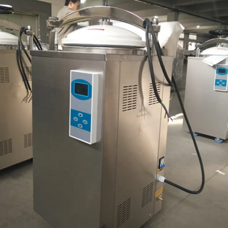 Macchina LS-100HD 100L Sterilizzatore verticale Autoclave dentale Sterilizzazione autoclave da laboratorio