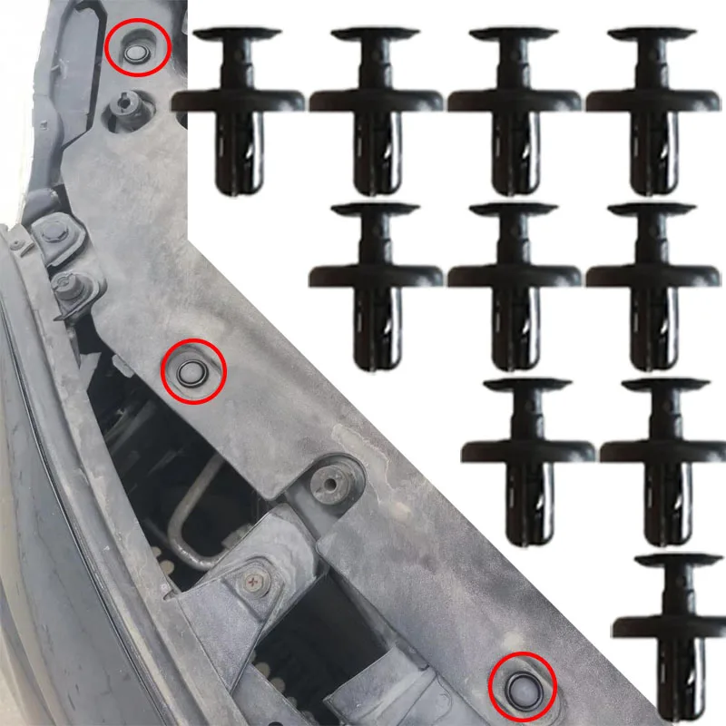 Engine Under Cover Clip Push Type Retainer Fastener For Lexus  CT200 ES300 ES330 ES350 GS300 GS350 GS430 GS450 GS460