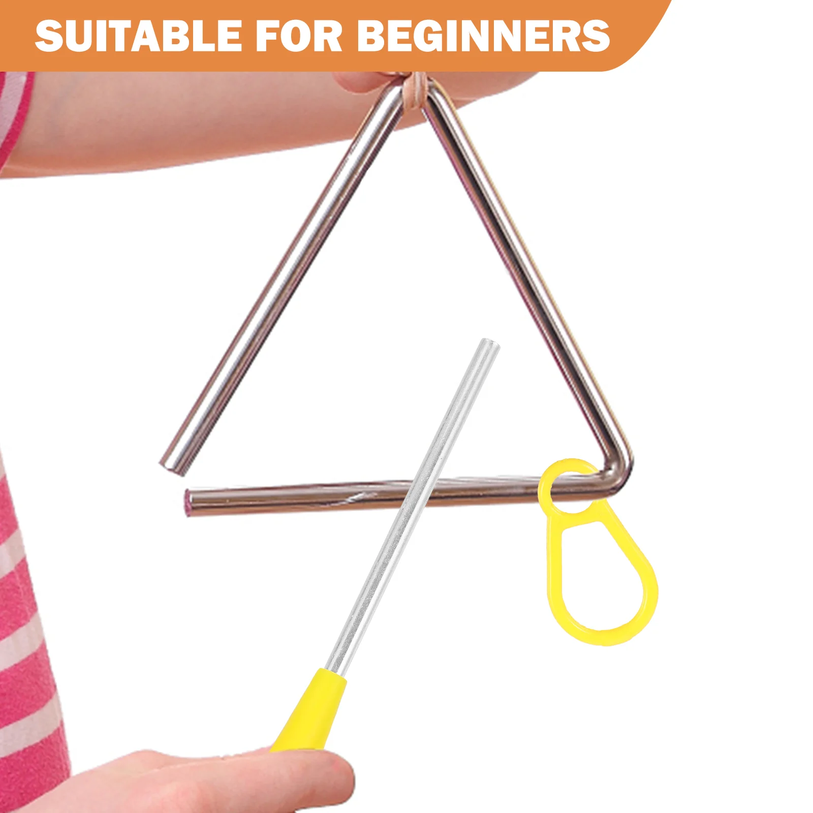 Triangle Hammer Musical Instrument Accessory Toy Percussion Accessories Performance Strickers Iron Sticks