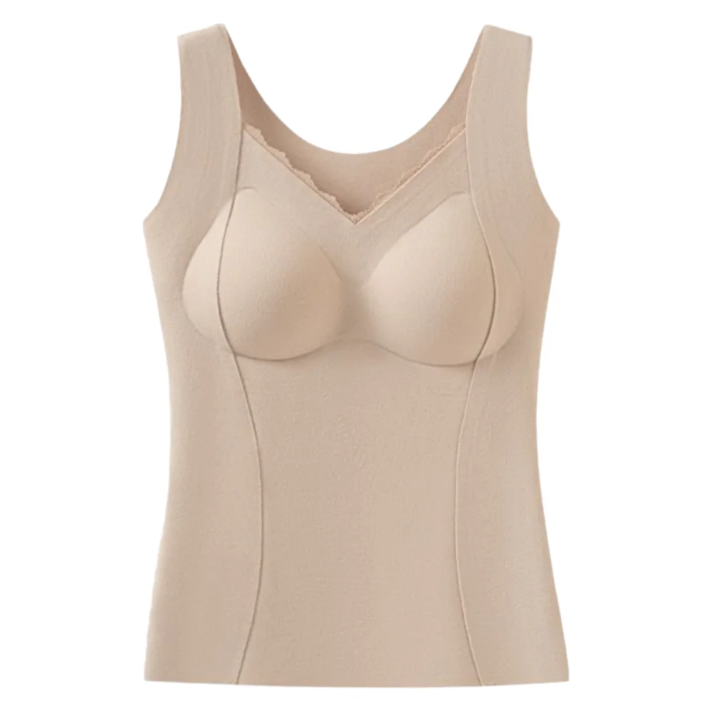 

Сексуальные утепленные топы, тонкая теплая майка без рукавов, однотонный укороченный топ, осень-зима