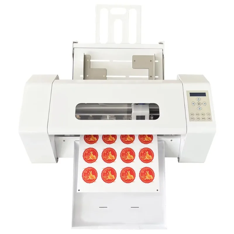 2026 A3 Sheet Size Auto Feed Paper Cutter Digital Vinyl Sticker Label Graphic Plotter Die Cut Printer Machine