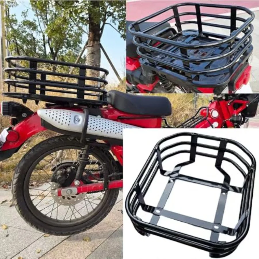 

Задняя полка для багажника, поддерживающая полка, совместимая с мотоциклом Honda CT125 Trail 125 Hunter Cub 19UP для улучшенного Sto