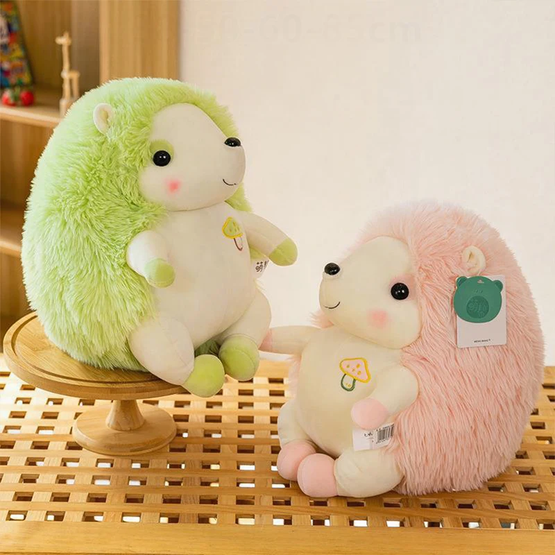 

Kawaii плюшевый ежик, милая мягкая игрушка для детей, подарок на день рождения, плюшевая кукла, мягкие наполненные детские куклы