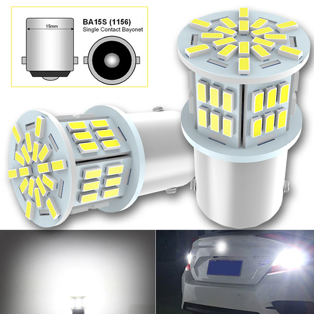 2Pcs Led Backup Lig…