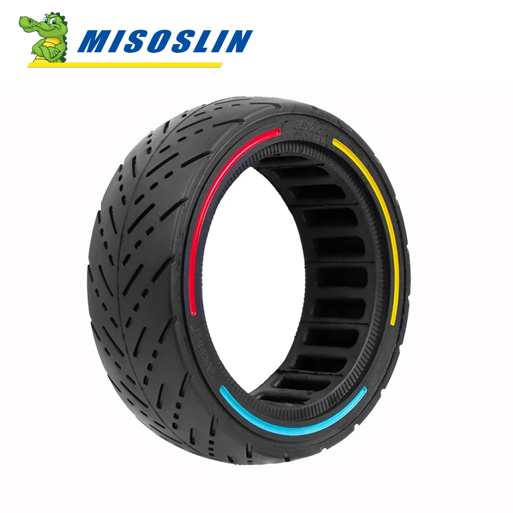 8.5 Inch 8.5x2.5 Tubeless Explosion Proof Tire Off-Road Solid Tyre Rubber Tire for Dualtron Mini/Speedway Leger Electric Scooter