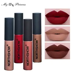 12 Colors Moisturizer Pigments Lipgloss Matte Lip Makeup Tint Long Lasting Waterproof Sexy Nude Liquid Lipstick Beauty Cosmetics