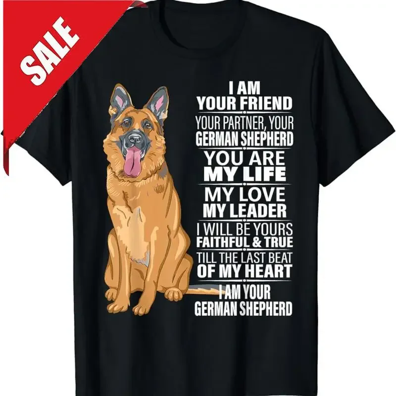 Sono Il Tuo Amico, Il Tuo Partner, Il Tuo Cane Pastore Tedesco, Regali, Maglietta Unisex