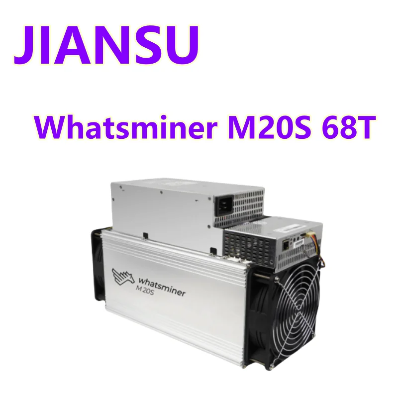 جهاز تعدين Whatsminer M20S 68T ±10% Bitcoin BTC مستعمل