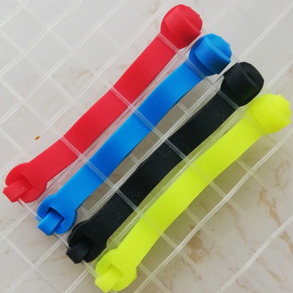 

5Pcs Silicone Tennis Racket Dampeners Vibration Reduction Easy Install Long Portable Tennis Absorbers Racket Accessory