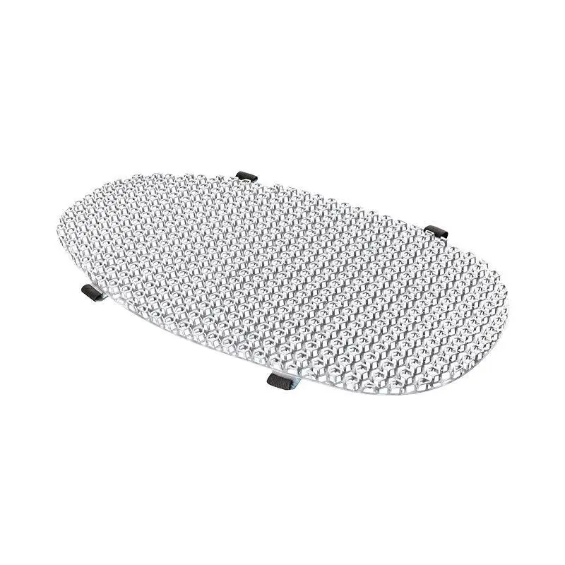 Universal Motorcycle Summer Seat Pad Breathable PE Net Cover Sunproof Waterproof Cool Air Mat For Scooter E-Bike 1PC