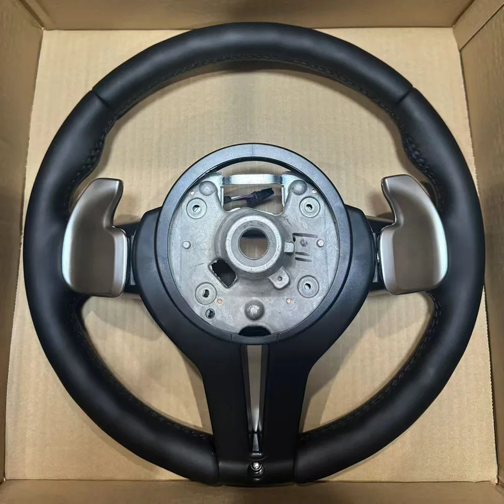 

Черная строчка для BMW F30 F10 F20 F22/23/44/F32/F33/36 кожаный многофункциональный руль в сборе